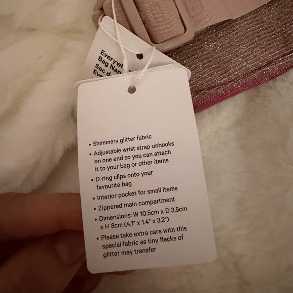 Lululemon Athletica Pink Glitter - Picture 8 of 9